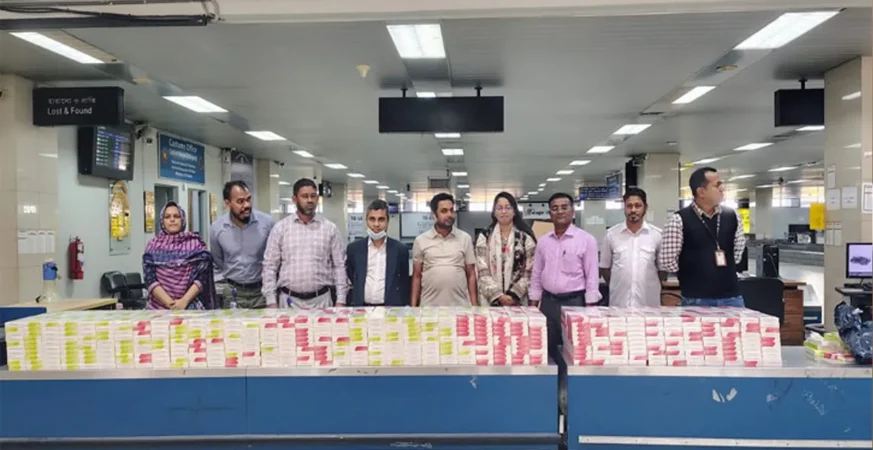 ৯০ লাখ টাকার সিগারেট জব্দ