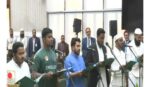 সেই ‘আইকনিক’ জার্সি গায়েই শপথ নিলেন হাসনাত আব্দুল্লাহ